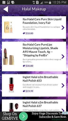 Halal Cosmetics screenshot 2