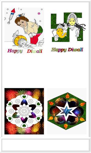Diwali Colouring - Greeting cards screenshot 12