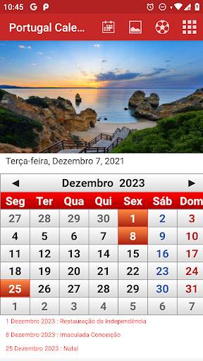 Portugal Calendário screenshot 5