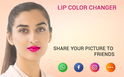 Lip Color Changer - lip makeup 4 تصوير الشاشة