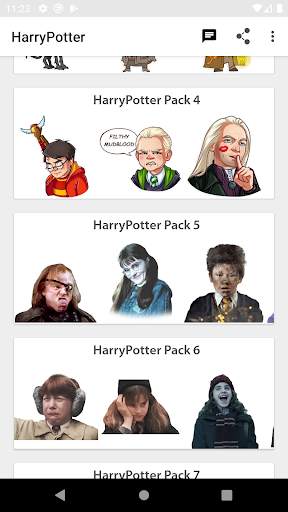 Stickers of Wizards for Muggles WastickerApps screenshot 1