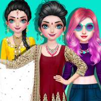 Indian Makeup and Dressup Game logo