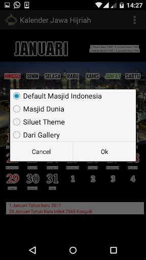Kalender Jawa Hijriah 2020 screenshot 3