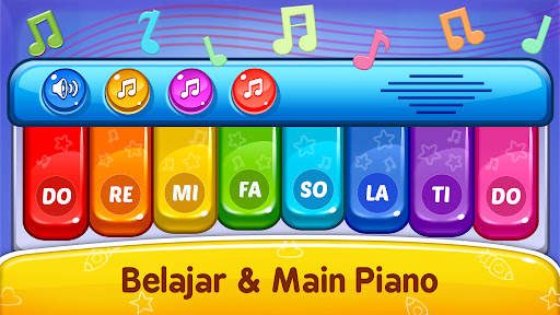 Permainan bayi: piano, telefon screenshot 2