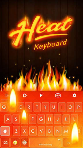 Flame Keyboard Theme screenshot 1