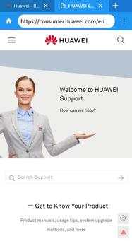 Huawei Internet Browser screenshot 3