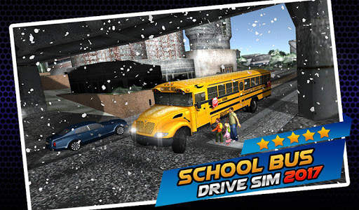 School Bus Drive Sim 2017 screenshot 6