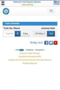 Indian Railway Enquiry screenshot 1
