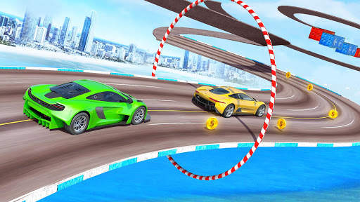 Crazy Car Stunt Game- Stunt Car Games on Mega Ramp screenshot 5