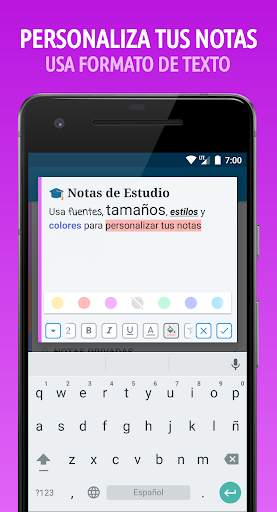 Saving Notes - Bloc de notas screenshot 2