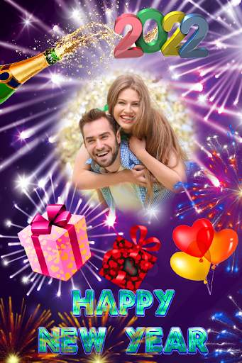 New Year photo frame 2022 screenshot 1