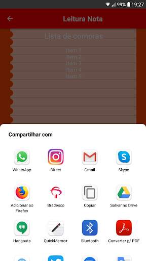 Bloco de Anotação screenshot 8