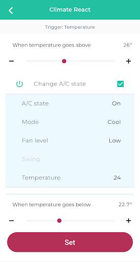 Sensibo screenshot 7