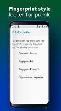 Finger print lock screen prank 2019 screenshot 4