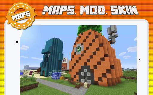🍍 Mod Mcpe: Bikini Bottom for minecraft 🍍 screenshot 4