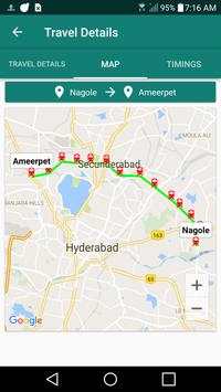 Hyderabad Metro Train App screenshot 4
