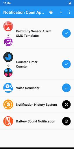 Notification Open App Manager screenshot 2