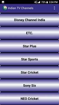 Indian TV Channels screenshot 3