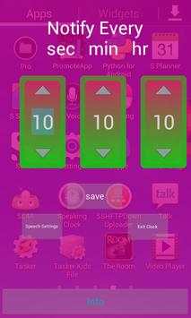 Speaking Clock screenshot 1