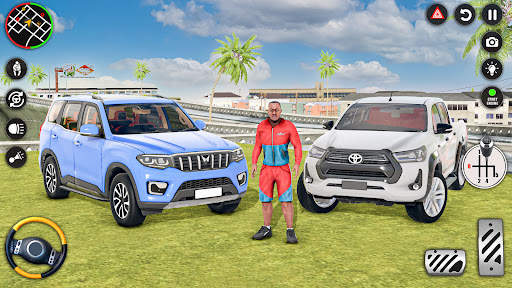 Indian Cars Driving 3D Games screenshot 1