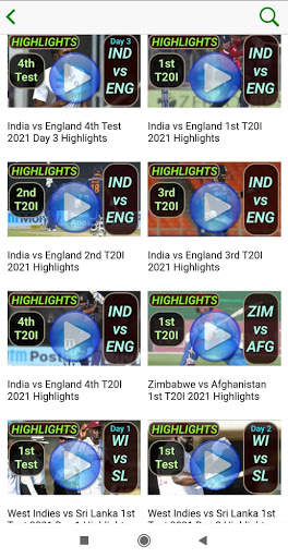Cricket Highlights Videos - Cr screenshot 2