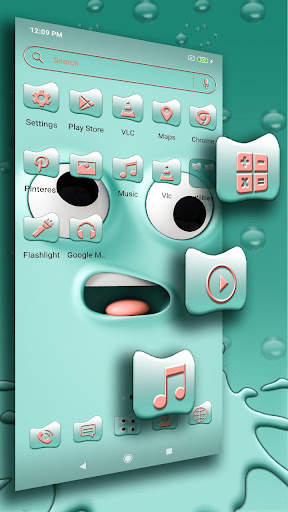 Cartoon Face Cute Theme screenshot 4