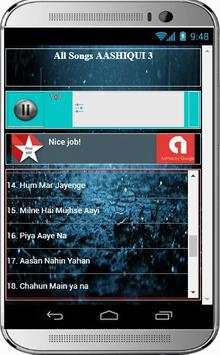 AASHIQUI 3 Super Hit Songs screenshot 4