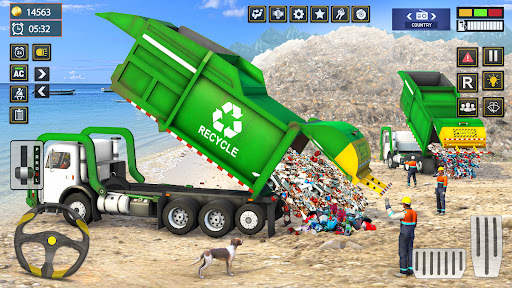 Garbage Dumper Truck Simulator screenshot 3