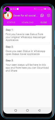Status saver videos and images स्क्रीनशॉट 1