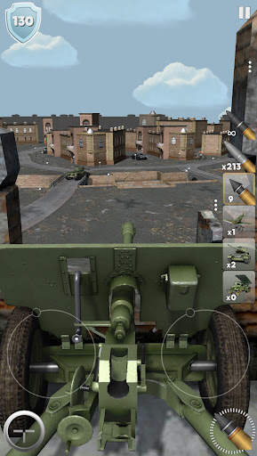 Artillery Guns Destroy Tanks screenshot 3