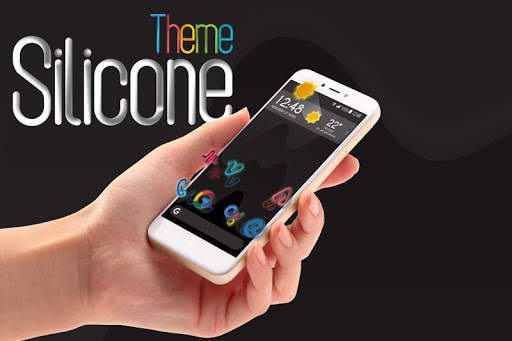 Apolo Silicone - Theme Icon pack Wallpaper 1 تصوير الشاشة