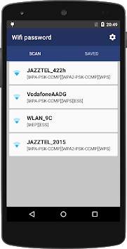 Wep passwords screenshot 1