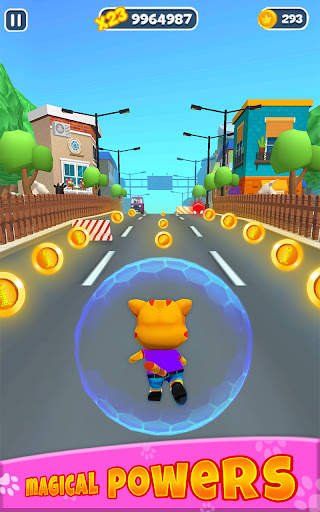 Tricky Cat Chase: Endless Run screenshot 3