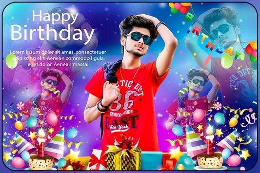 Happy birthday Photo Blender 1 تصوير الشاشة