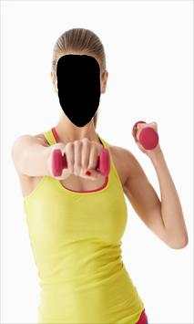Women Fitness Outfit Photo Frames screenshot 3