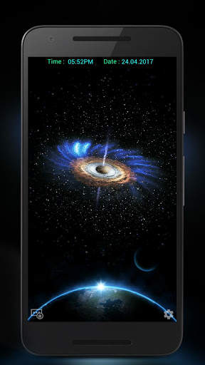 Space Live Lock Screen screenshot 1