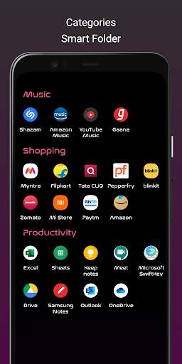 Neo Launcher Hyperion Scifi screenshot 7