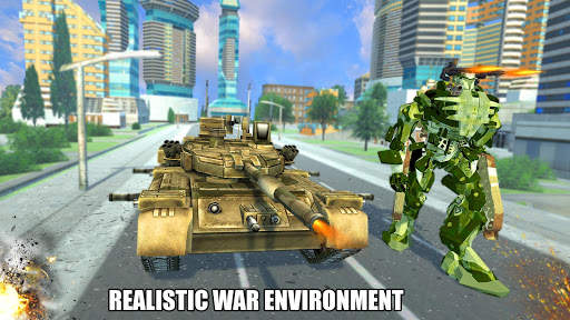 Tank Robot Transformation - Robot Tank Games screenshot 1