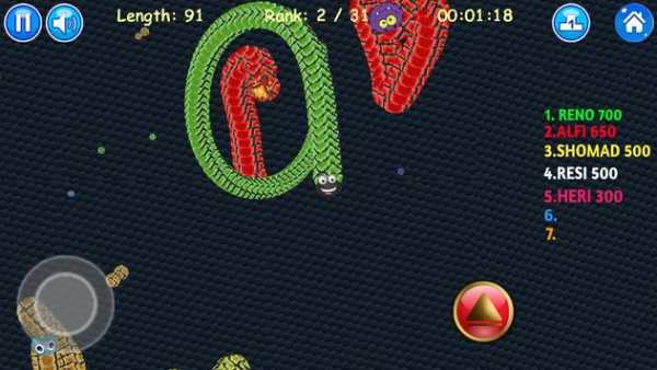 Snake Worm Zona Cacing Offline Zone 2020 screenshot 4