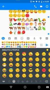 Keyboard - New Facebook Emoji screenshot 1