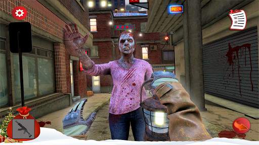Horror Santa Zombie Game - Modern Zombie Killer screenshot 3