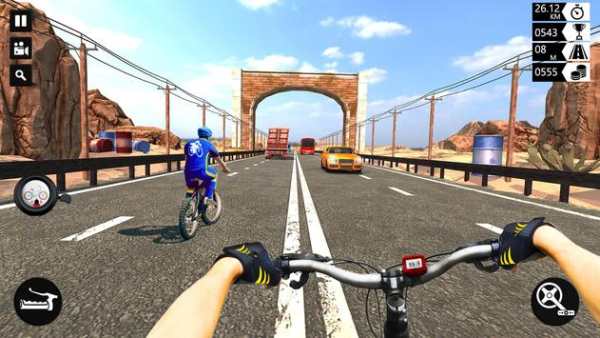 Extremes Fahrradrennen 2019: Highway City Rider screenshot 7
