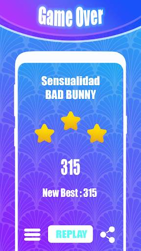 🎹 Bad Bunny Piano Tiles screenshot 3
