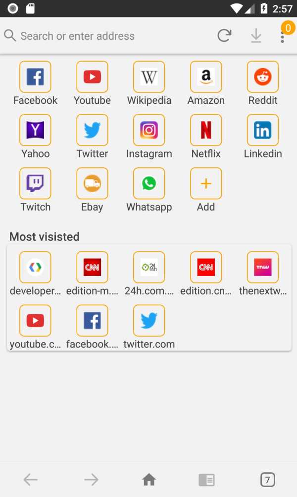 Go Browser - Download Video , Adblock screenshot 3