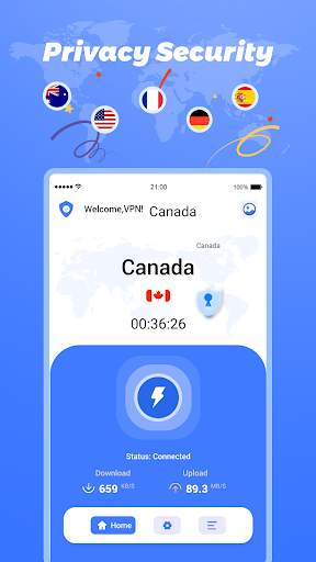 Super VPN screenshot 2