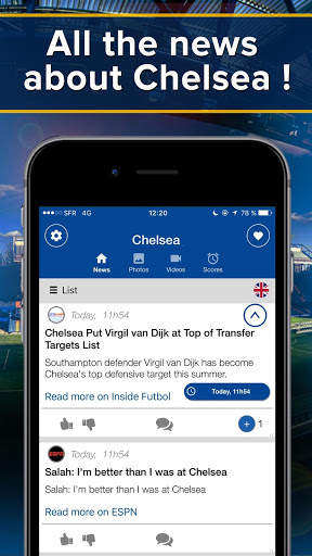 Chelsea Addict : News, videos and alerts screenshot 1