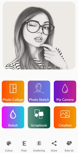 Pencil Sketch - Sketching Drawing Photo Editor screenshot 1