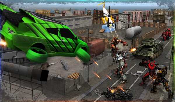 Helicopter Transformation: Robot Fighting Games screenshot 15