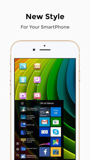 Bling Day Theme For Computer Launcher screenshot 2