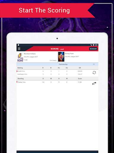 Cricket Social Scoring screenshot 17